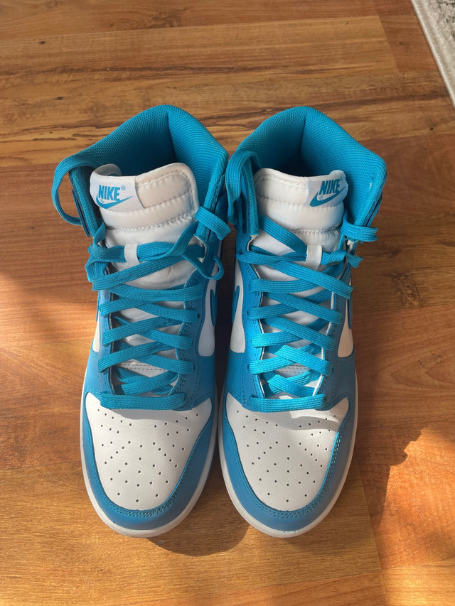 Nike dunk hight laser blue  dans Chaussures pour hommes  à Sherbrooke - Image 3