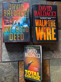 4 David Baldacci Thrillers
