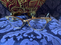 Vintage 50s 60s Art Craft 12k Gold Filled Cat Eye glasses