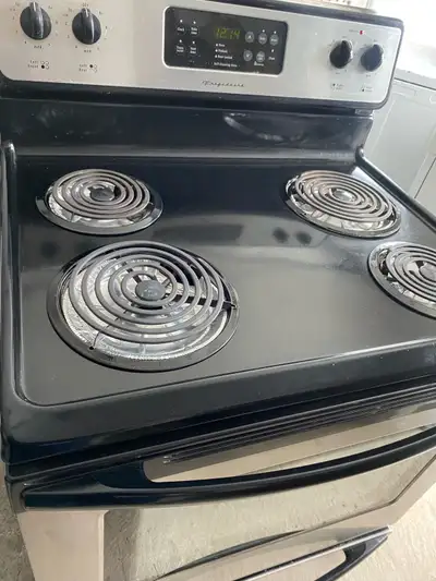 Frigidaire coil top stove ((delivery possible extra)), View more