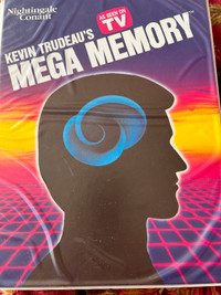 Kevin Trudeau Mega Memory Cassettes, and workbook