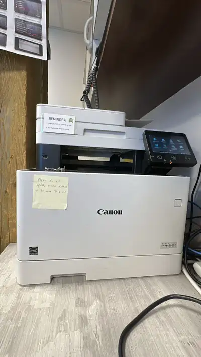 CANON imageCLASS MF740 Printer Scanner Copier Fax Machine Great office printer, compatible with non...