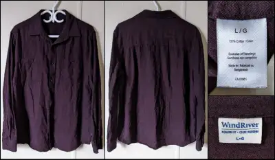 Men's Wind River Flannel Shirt *Size Large, View more
