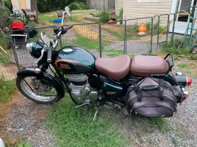 Gorgeous naked retro, iridescent teal; perfect for touring the County. Has been great for two-up rid...