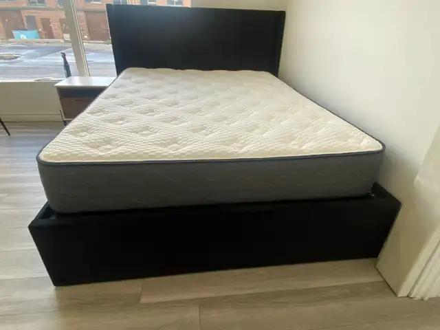 Black Hydraolic lift bed in Beds & Mattresses in Peterborough - Image 4