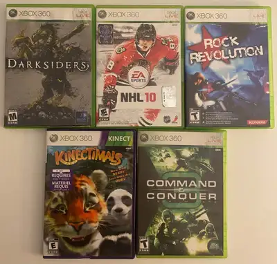 10$ chacun ou 2 jeux pour 15$.