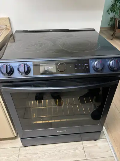 Samsung fridge and stove, View more
