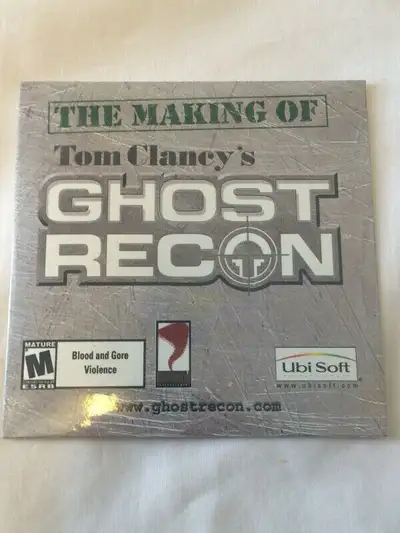 The Making of Tom Clancy's Ghost Recon CD from Ubisoft, View more