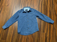 Boys’ Level 10 chambray/light denim button down shirt - size 8