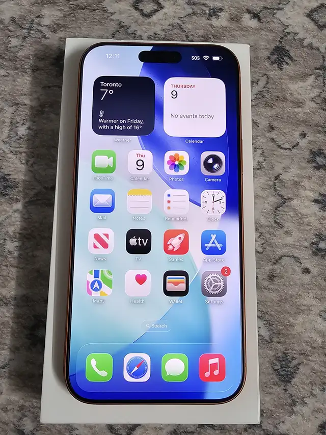 Cosmic Orange iPhone 17 Pro Max 256GB - warranty May 2027