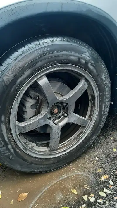 Rims, made in Japan...racing rims Tires, one season left