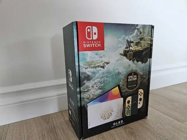 Unopened, special edition OLED Nintendo Switch  in Nintendo Switch in Edmonton - Image 2