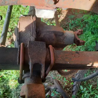 Got a set of one ton axles 373 gears with a lsd rear Lots of other things available Three 7.3 engine...