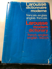 Dictionnaire Larousse Français/Anglais et Ang/Fr