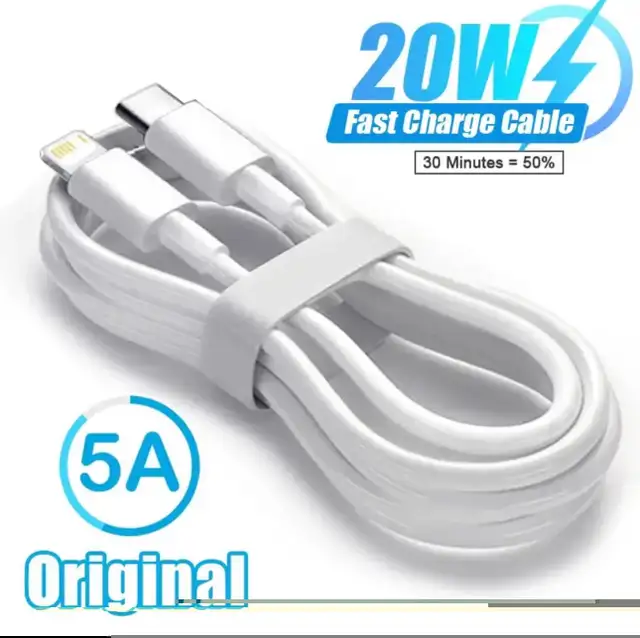 39.37inch PD Fast Charging Cable  USB-C For IPhone in Cell Phone Accessories in Windsor Region - Image 4