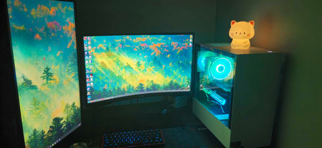 Samsung Odyssey G5 Curved Gaming Monitor 27" QHD 165HZ in General Electronics in London