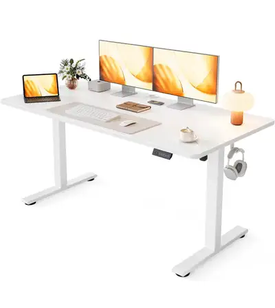 Electric Standing Desk 55"x24" Height Adjustable Desk 4 Memory B, View more