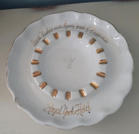 Vintage Royal York Hotel Anniversary trinket dish ashtray