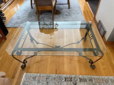4 piece table set.  1 coffee table, 2 end tables & 1 sofa table, View more