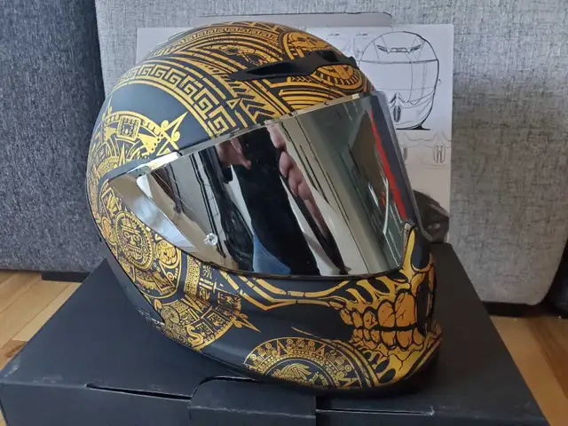 Ruroc EOX Mictlan motorcycle Helmet Caque Moto in Motorcycle Parts & Accessories in Longueuil / South Shore - Image 3