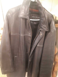Men's Extra large MacMor Full length Leather jacket ..