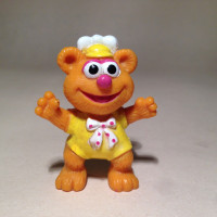 1986 Retro Muppet Babies FOZZIE figure