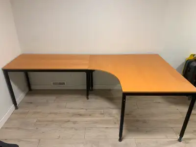 wooden corner desk, View more