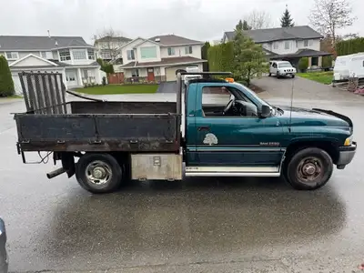 Cummins Turbo Diesel engine. Custom box that includes a 10 tonne dump. Brand new batteries. Tires ha...