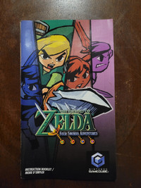 The Legend of Zelda: Four Swords Adventures Instruction Booklet