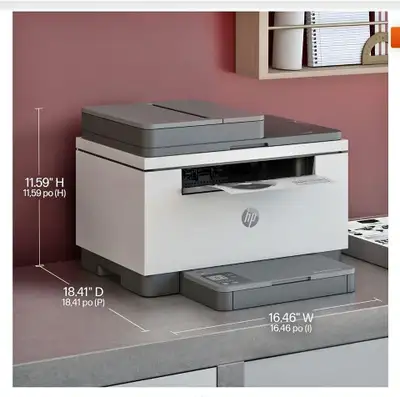 NEW - HP LaserJet MFP M234SDWE Monochrome Wireless All-In-One La, View more