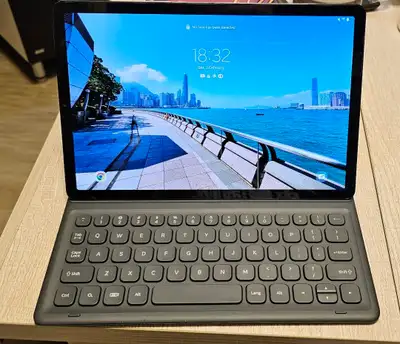 Tablet Samsung Tab S5e 64GB with Type Cover official keyboard, View more