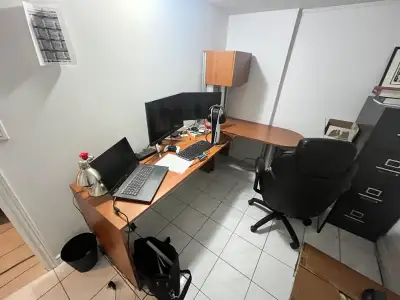 Desk Table with Storage, View more