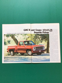 GMC Stepside 454 Pickup magazine article