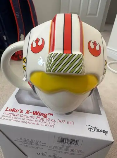 Star Wars Luke Skywalker X-Wing Helmet Ceramic Mug, View more