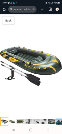 Inflatable boat complete set
