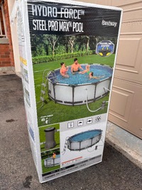 Hydro-force Steel Pro Max Above Ground Pool