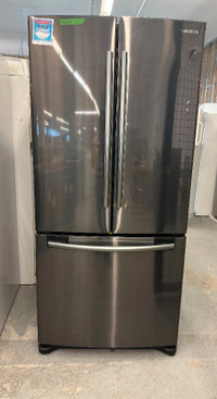 Refrigerateur Samsung 33'' inox noir Profondeur comptoir