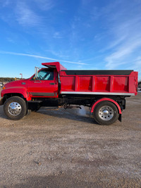 2000 GMC Topkick gravel truck