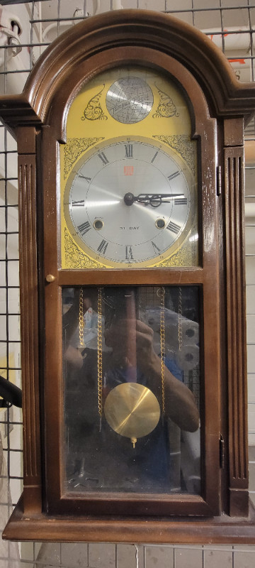 Waltham Tempus Fugit Wall Clock. Missing weights. $200 in Arts & Collectibles in Oakville / Halton Region - Image 3