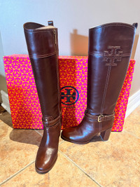 Tory Burch leather boots 