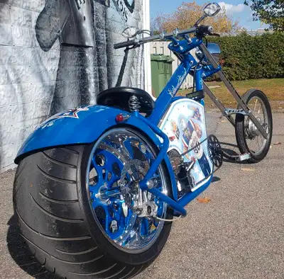 One of a Kind Custom Ben Cahoon Chopper, View more