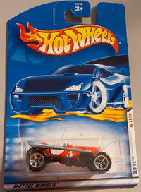 Hot Wheels Old #3 Race Car Red #049