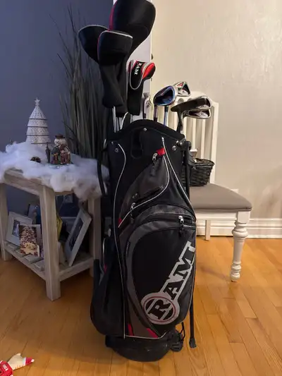 Ram golf set with bag, View more