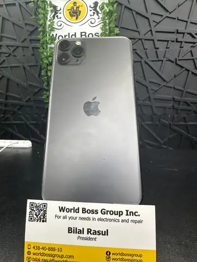 iPhone 11 Pro Max - 64GB - Graphite (black), View more