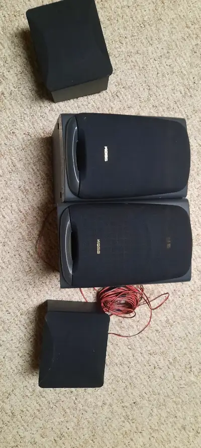 4 Koss speakers , View more