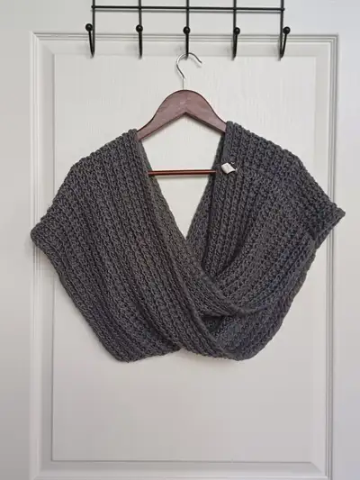 Cowl Scarf Knit Acrylic, View more