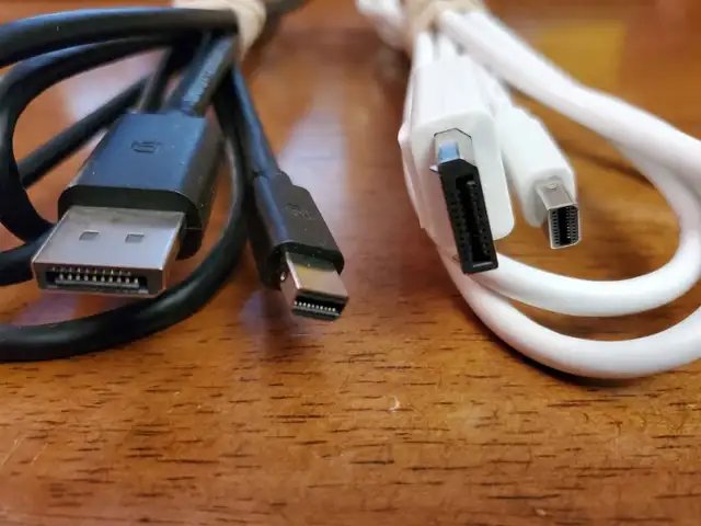 Mini DisplayPort to Standard DisplayPort Cable64595458153346121