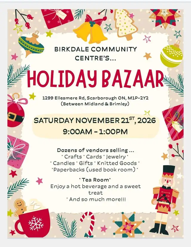 Birkdale Annual Christmas Bazaar - VENDORS WANTED- $30 per table