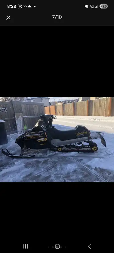 Runs good No electric start or reverse MRBP Exhaust V Force reeds K&N pod filters 137" track Hasn’t...