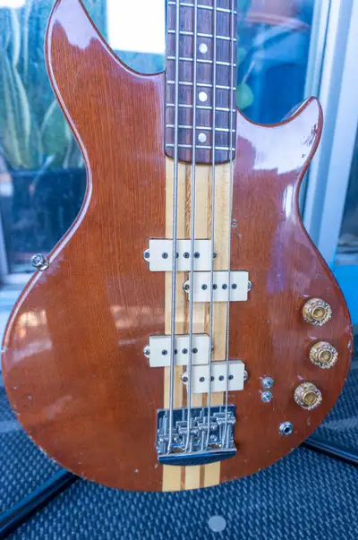 Goya Bass Japan Matsumoku 1980s, modded (*read description*), View more